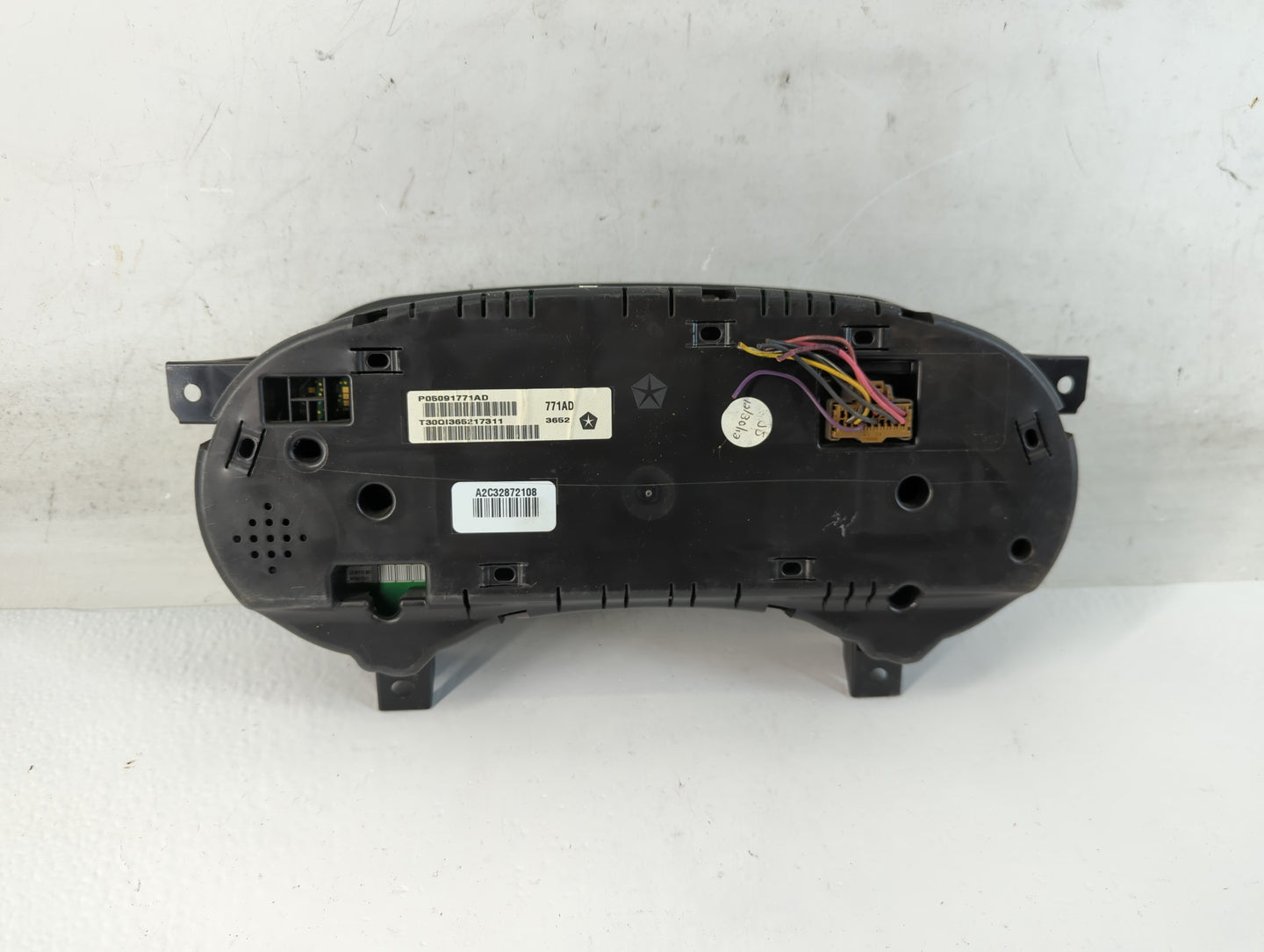 2013 Dodge Charger Instrument Cluster Speedometer Gauges P/N:P05091771AD Fits OEM Used Auto Parts - Oemusedautoparts1.com
