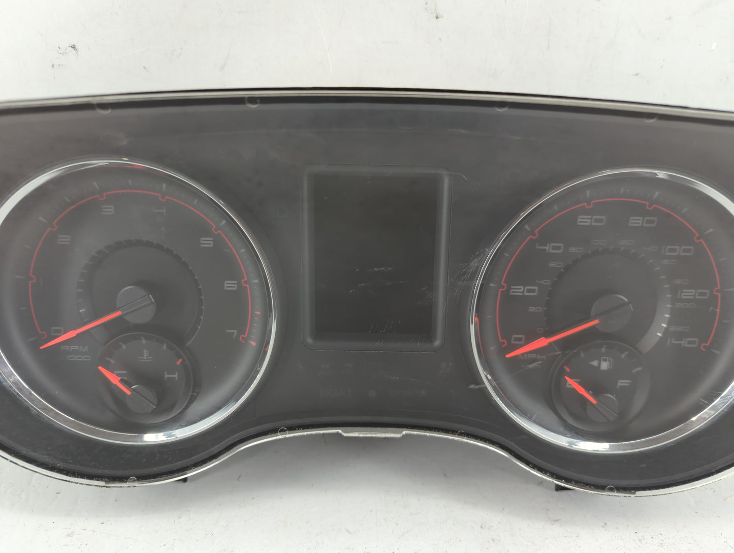 2013 Dodge Charger Instrument Cluster Speedometer Gauges P/N:P05091771AC Fits OEM Used Auto Parts - Oemusedautoparts1.com