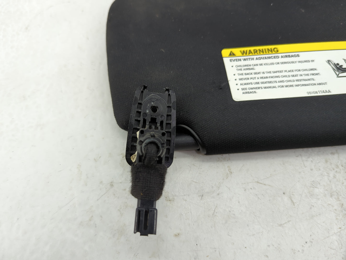 2013-2014 Dodge Dart Sun Visor Shade Replacement Driver Left Mirror Fits Fits 2013 2014 OEM Used Auto Parts - Oemusedautopar