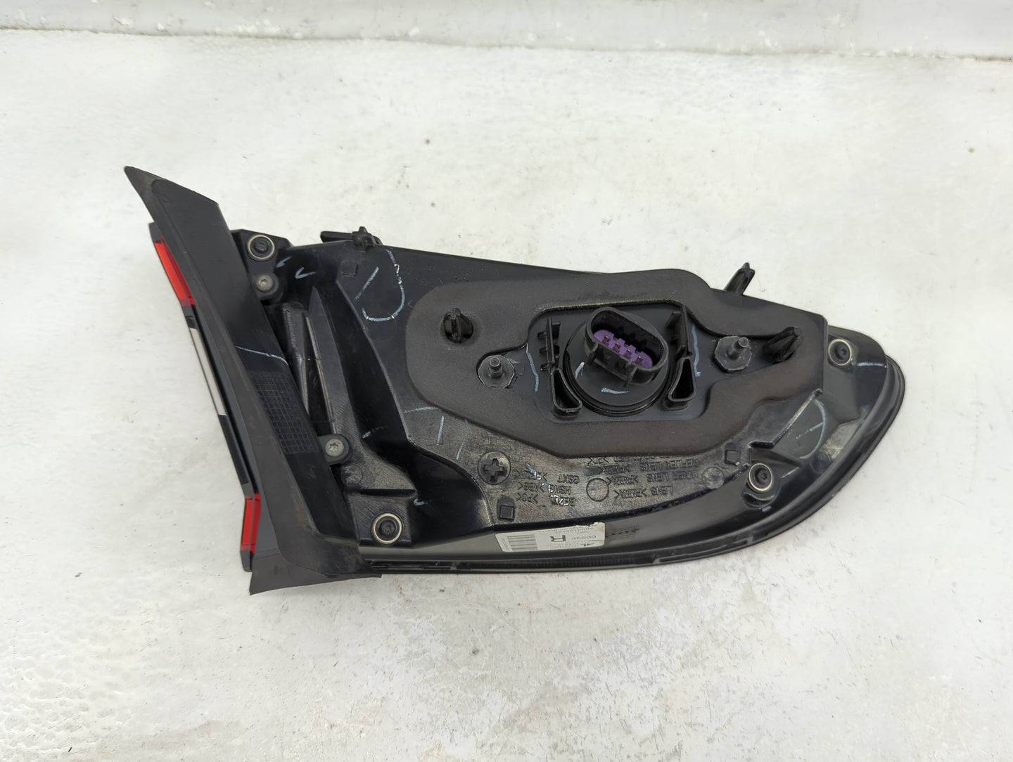 2013-2016 Dodge Dart Tail Light Assembly Passenger Right OEM Fits Fits 2013 2014 2015 2016 OEM Used Auto Parts - Oemusedauto
