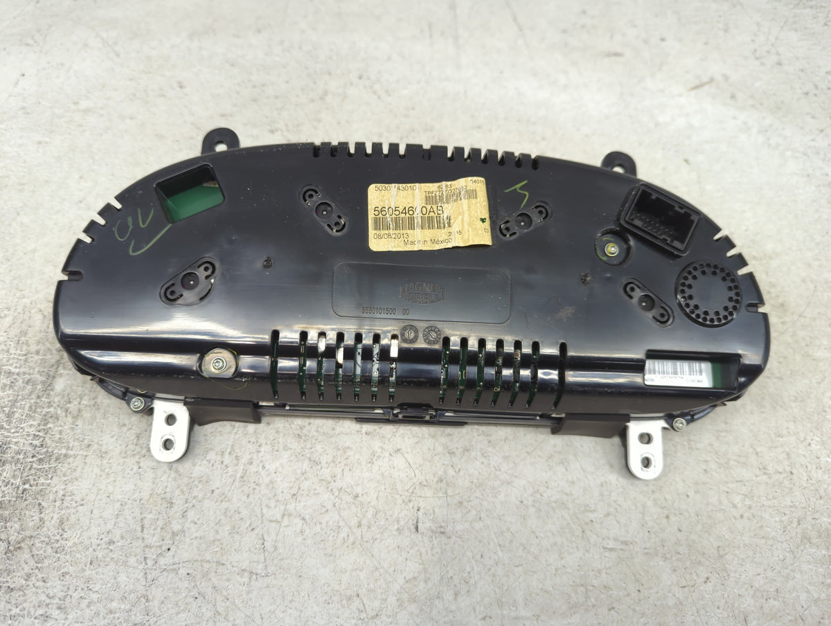 2013 Dodge Dart Instrument Cluster Speedometer Gauges P/N:56054660AB Miles:138K Fits OEM Used Auto Parts - Oemusedautoparts1