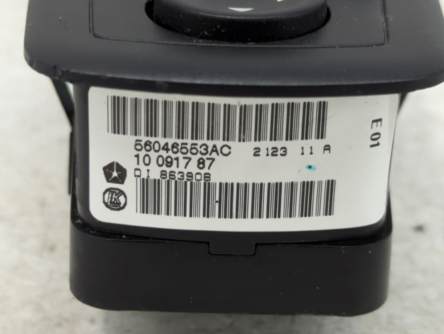 2013-2016 Dodge Dart Master Power Window Switch Replacement Driver Side Left Fits Fits 2013 2014 2015 2016 OEM Used Auto Par