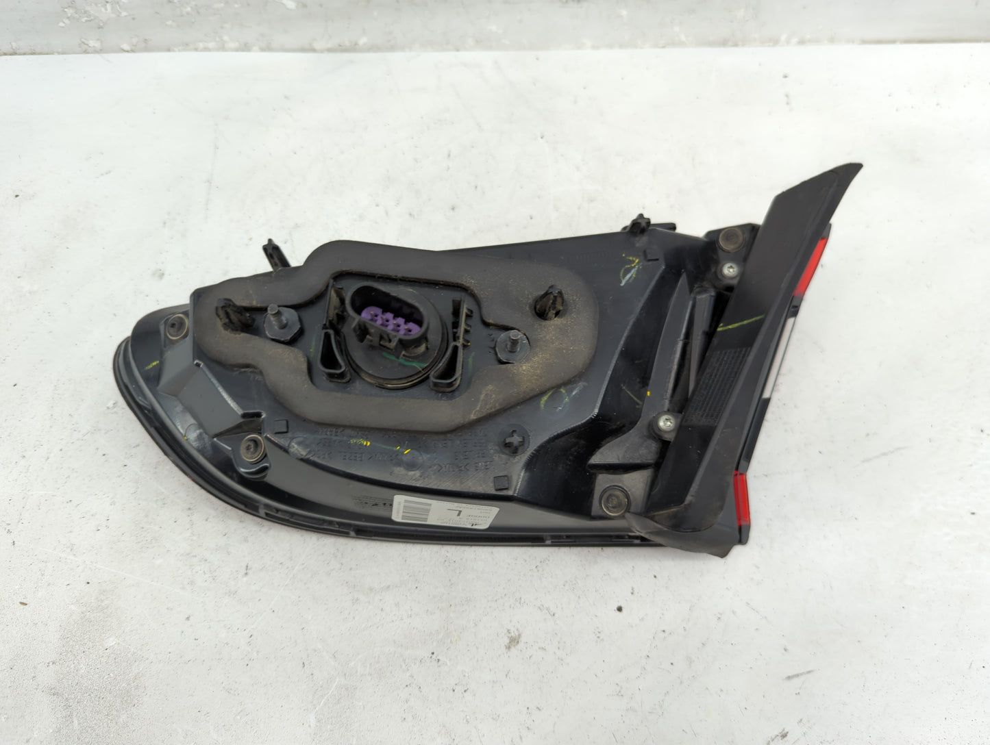 2013-2016 Dodge Dart Tail Light Assembly Driver Left OEM P/N:68081395AE Fits Fits 2013 2014 2015 2016 OEM Used Auto Parts - 