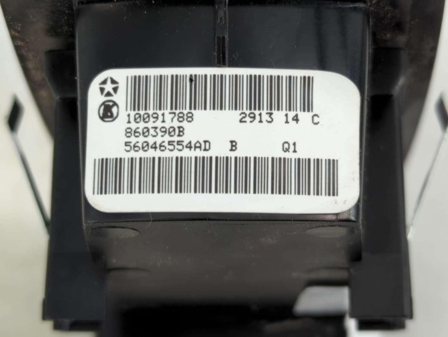 2013-2016 Dodge Dart Master Power Window Switch Replacement Driver Side Left P/N:56046554AD Fits Fits 2013 2014 2015 2016 OE