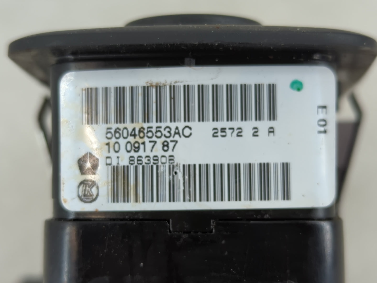 2013-2016 Dodge Dart Master Power Window Switch Replacement Driver Side Left P/N:56046553AC Fits Fits 2013 2014 2015 2016 20