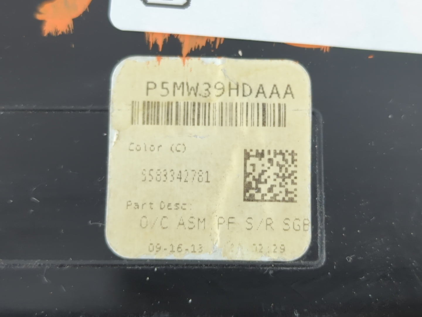 2013-2015 Dodge Dart Overhead Roof Console 1080887 - Oemusedautoparts1.com