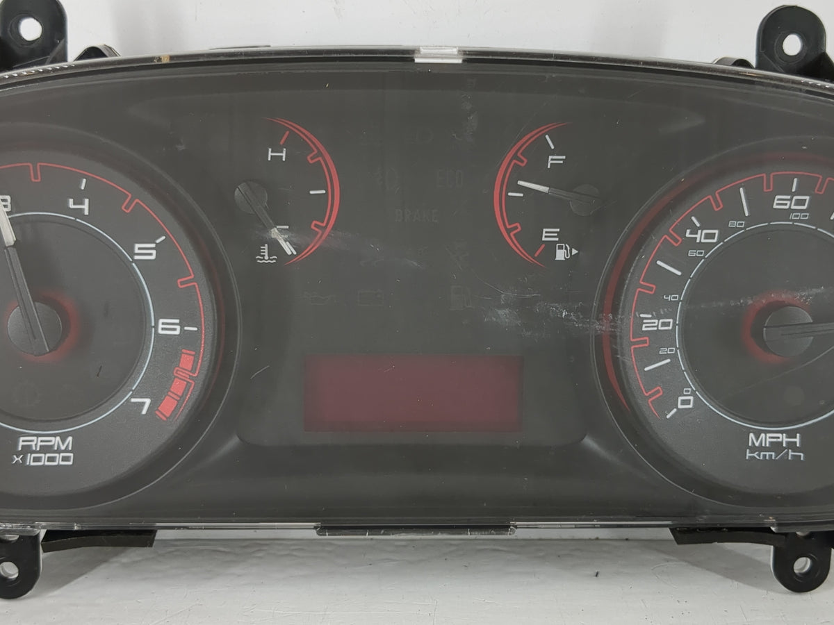2013 Dodge Dart Instrument Cluster Speedometer Gauges P/N:05091892AC Miles:1K Fits OEM Used Auto Parts - Oemusedautoparts1.c