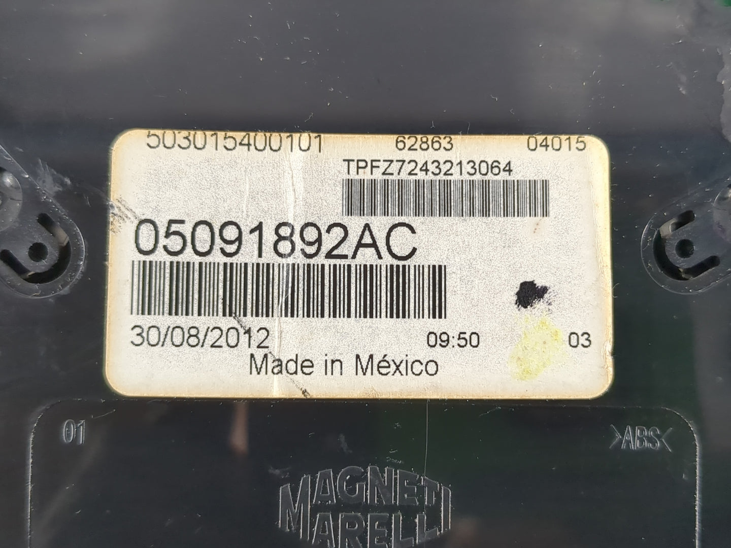 2013 Dodge Dart Instrument Cluster Speedometer Gauges Fits OEM Used Auto Parts - Oemusedautoparts1.com