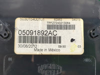 2013 Dodge Dart Instrument Cluster Speedometer Gauges Fits OEM Used Auto Parts - Oemusedautoparts1.com