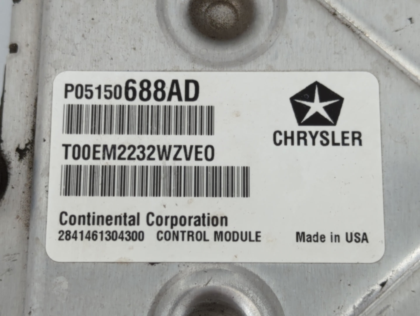 2013 Dodge Dart PCM Engine Control Computer ECU ECM PCU OEM Fits OEM Used Auto Parts - Oemusedautoparts1.com