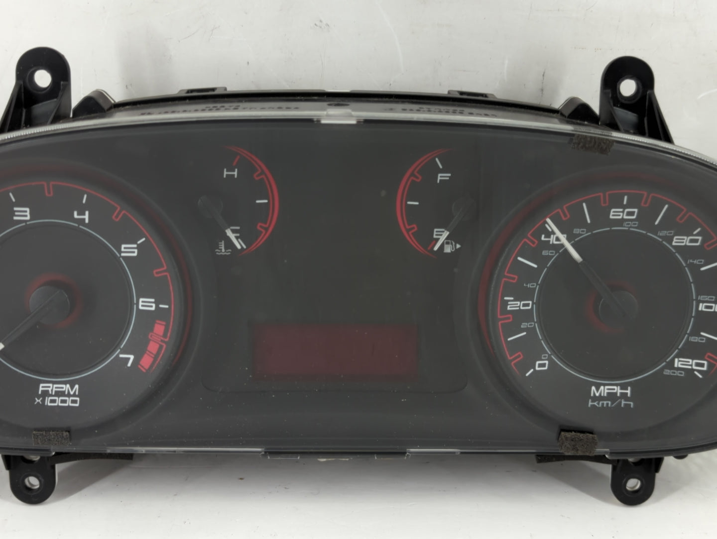 2013 Dodge Dart Instrument Cluster Speedometer Gauges P/N:05091892AE Fits OEM Used Auto Parts - Oemusedautoparts1.com