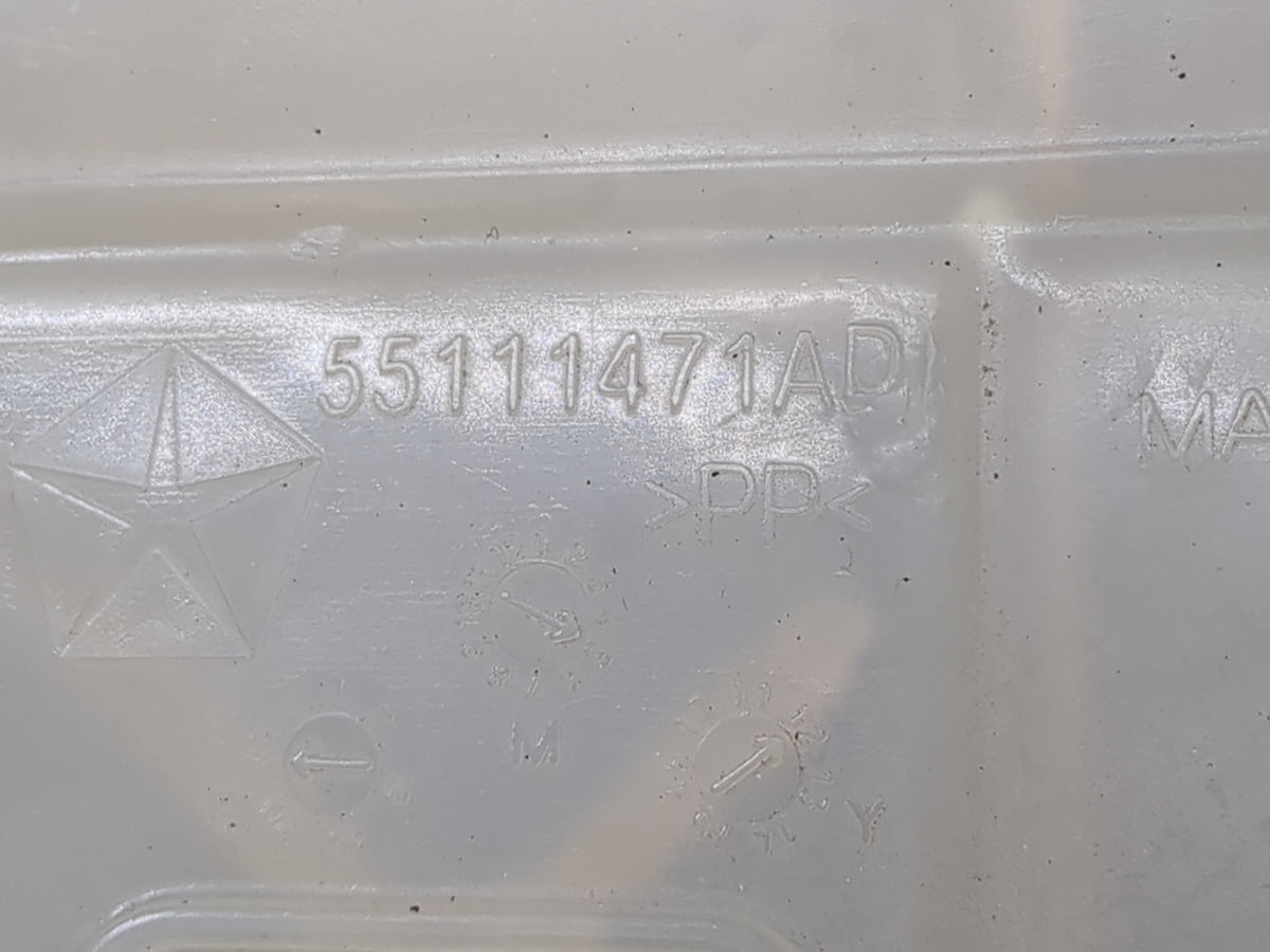 2013-2016 Dodge Dart Radiator Coolant Overflow Expansion Tank Bottle 1126858 - Oemusedautoparts1.com