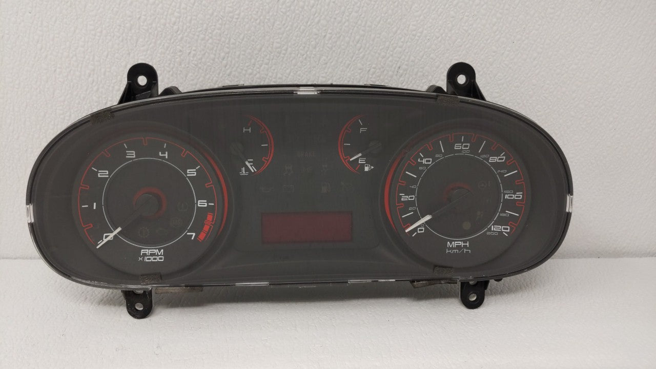 2013 Dodge Dart Instrument Cluster Speedometer Gauges P/N:05091892AE 05091892AC Fits OEM Used Auto Parts - Oemusedautoparts1