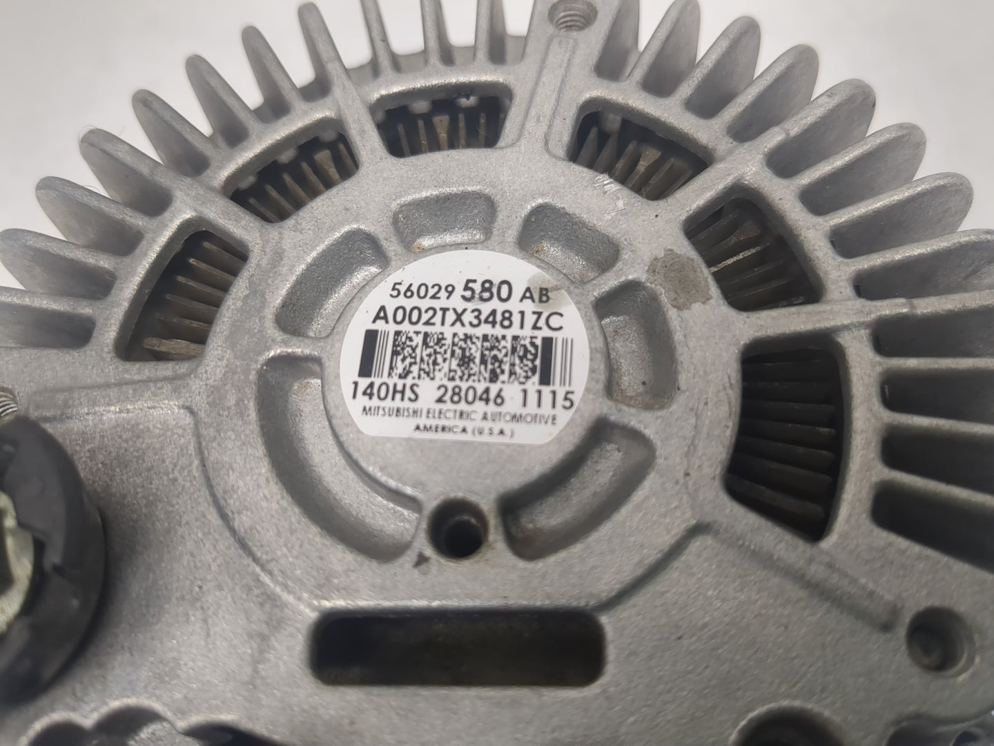 2013-2016 Dodge Dart Alternator Replacement Generator Charging Assembly Engine OEM P/N:56029580AB Fits Fits 2013 2014 2015 2