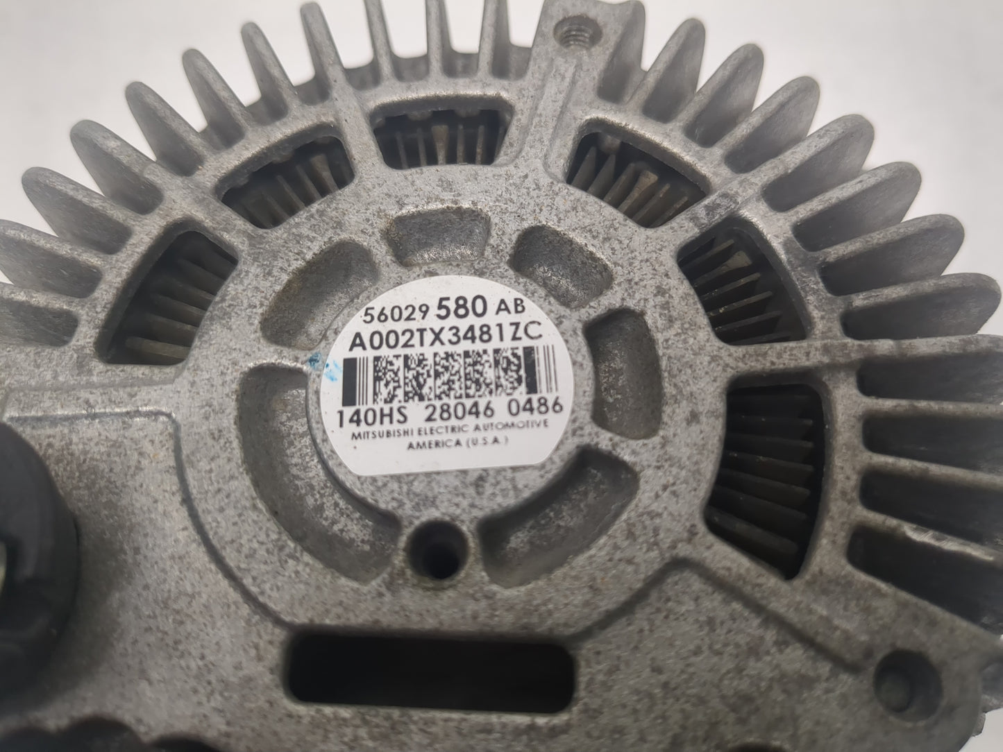 2013-2016 Dodge Dart Alternator Replacement Generator Charging Assembly Engine OEM P/N:56029580AB Fits Fits 2013 2014 2015 2