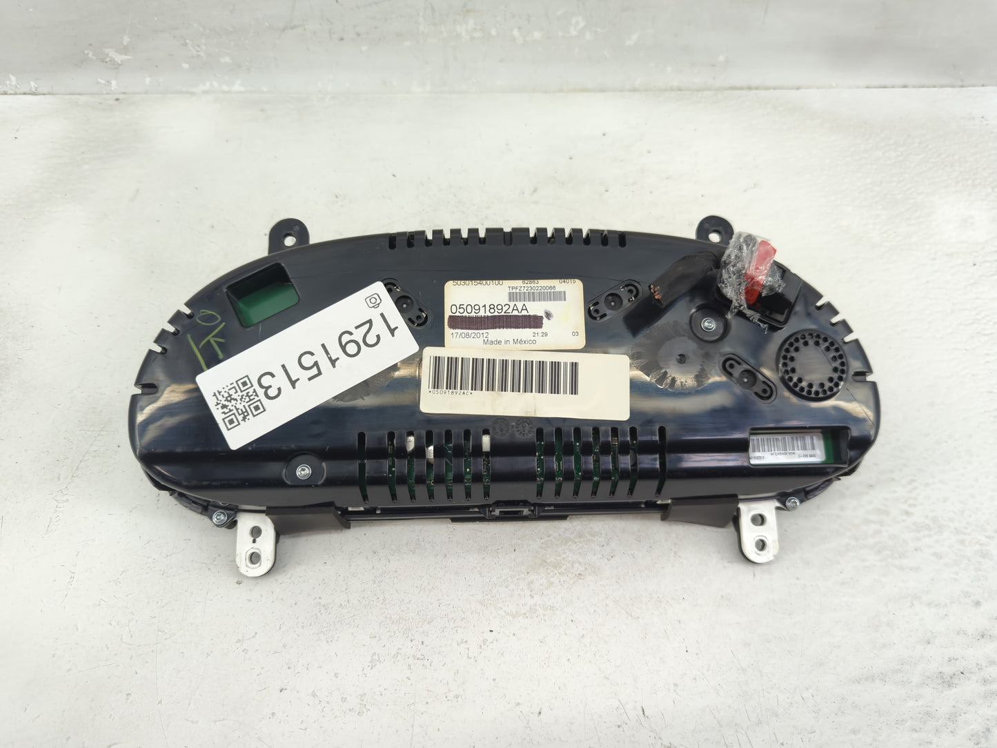 2013 Dodge Dart Instrument Cluster Speedometer Gauges P/N:503015400100 05091892AA Fits OEM Used Auto Parts - Oemusedautopart