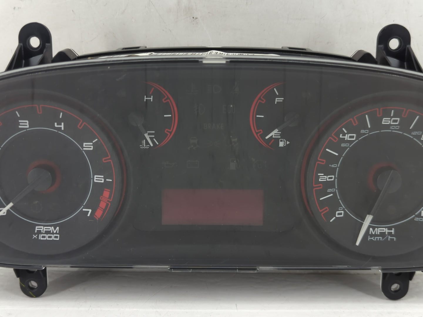 2013 Dodge Dart Instrument Cluster Speedometer Gauges P/N:05091892AE Fits OEM Used Auto Parts - Oemusedautoparts1.com