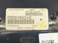 2013 Dodge Dart Instrument Cluster Speedometer Gauges P/N:05091892AE Fits OEM Used Auto Parts - Oemusedautoparts1.com