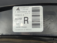 2013-2016 Dodge Dart Tail Light Assembly Passenger Right OEM P/N:68081394AE Fits Fits 2013 2014 2015 2016 OEM Used Auto Part