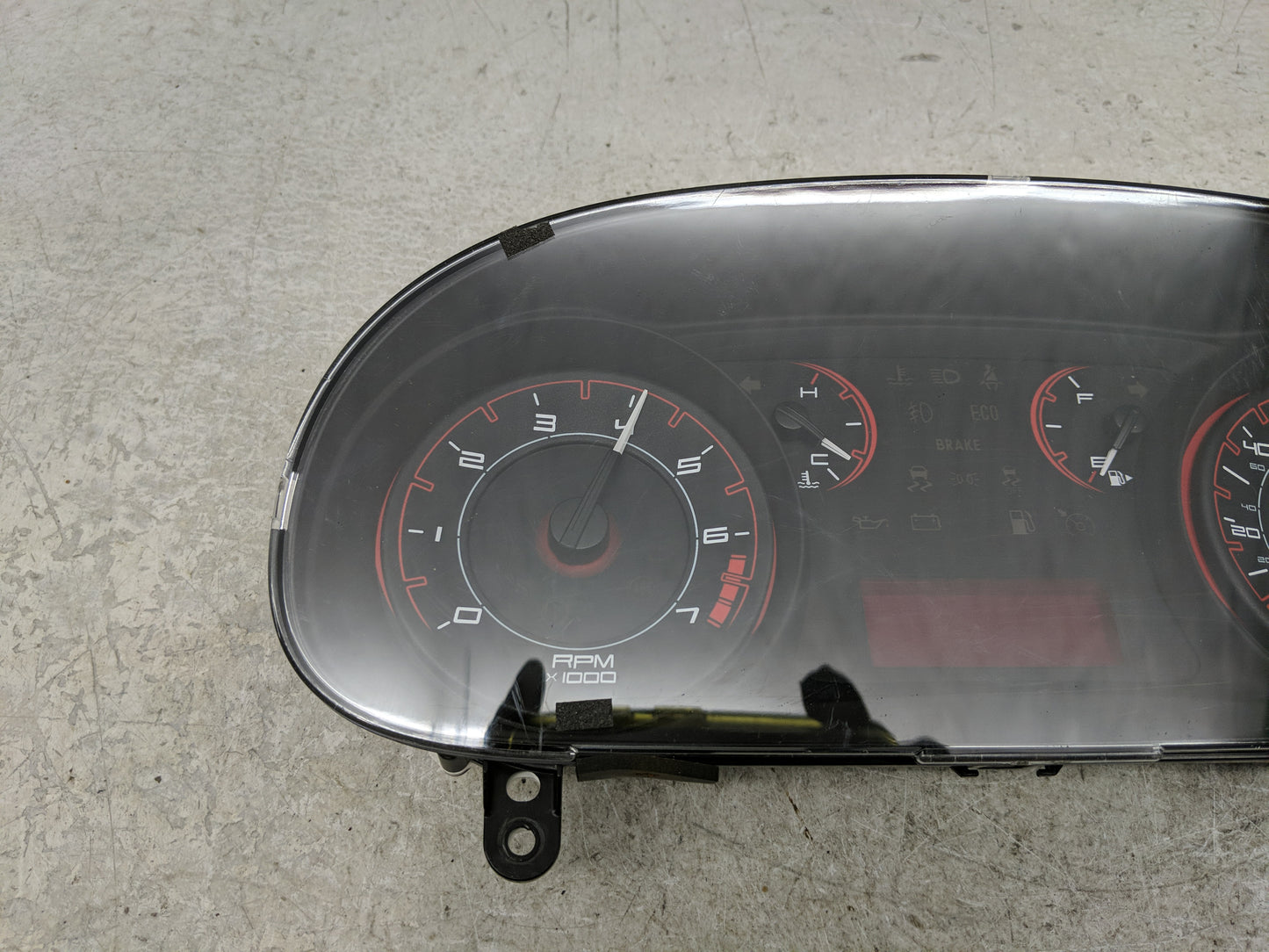 2013 Dodge Dart Instrument Cluster Speedometer Gauges P/N:05091892AE Fits OEM Used Auto Parts - Oemusedautoparts1.com