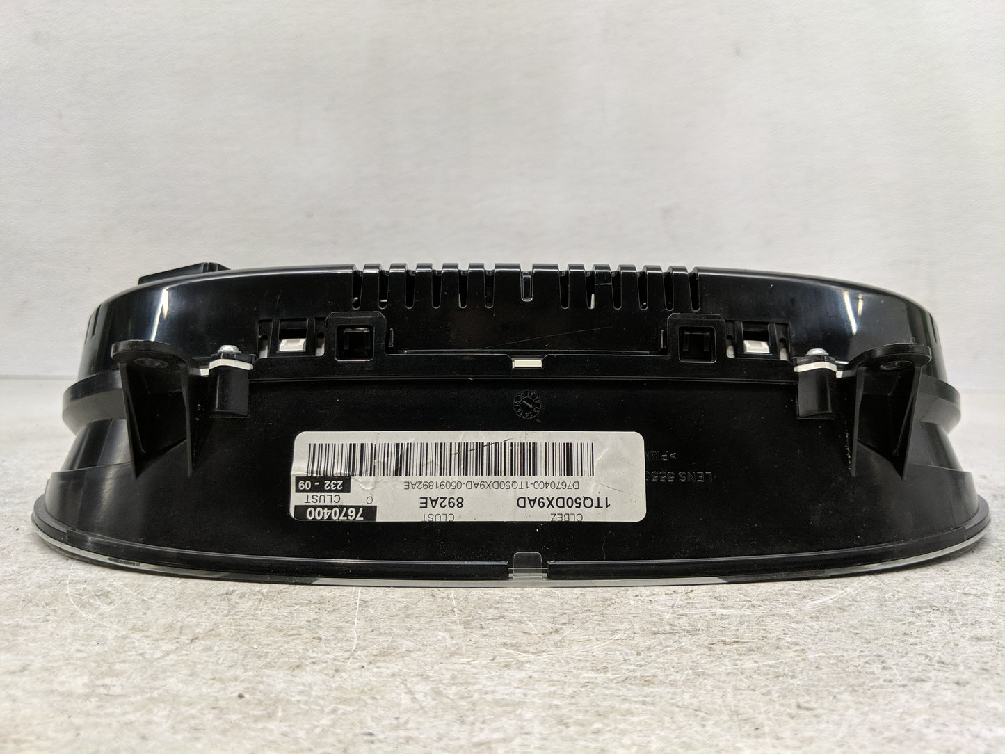 2013 Dodge Dart Instrument Cluster Speedometer Gauges P/N:05091892AE Fits OEM Used Auto Parts - Oemusedautoparts1.com