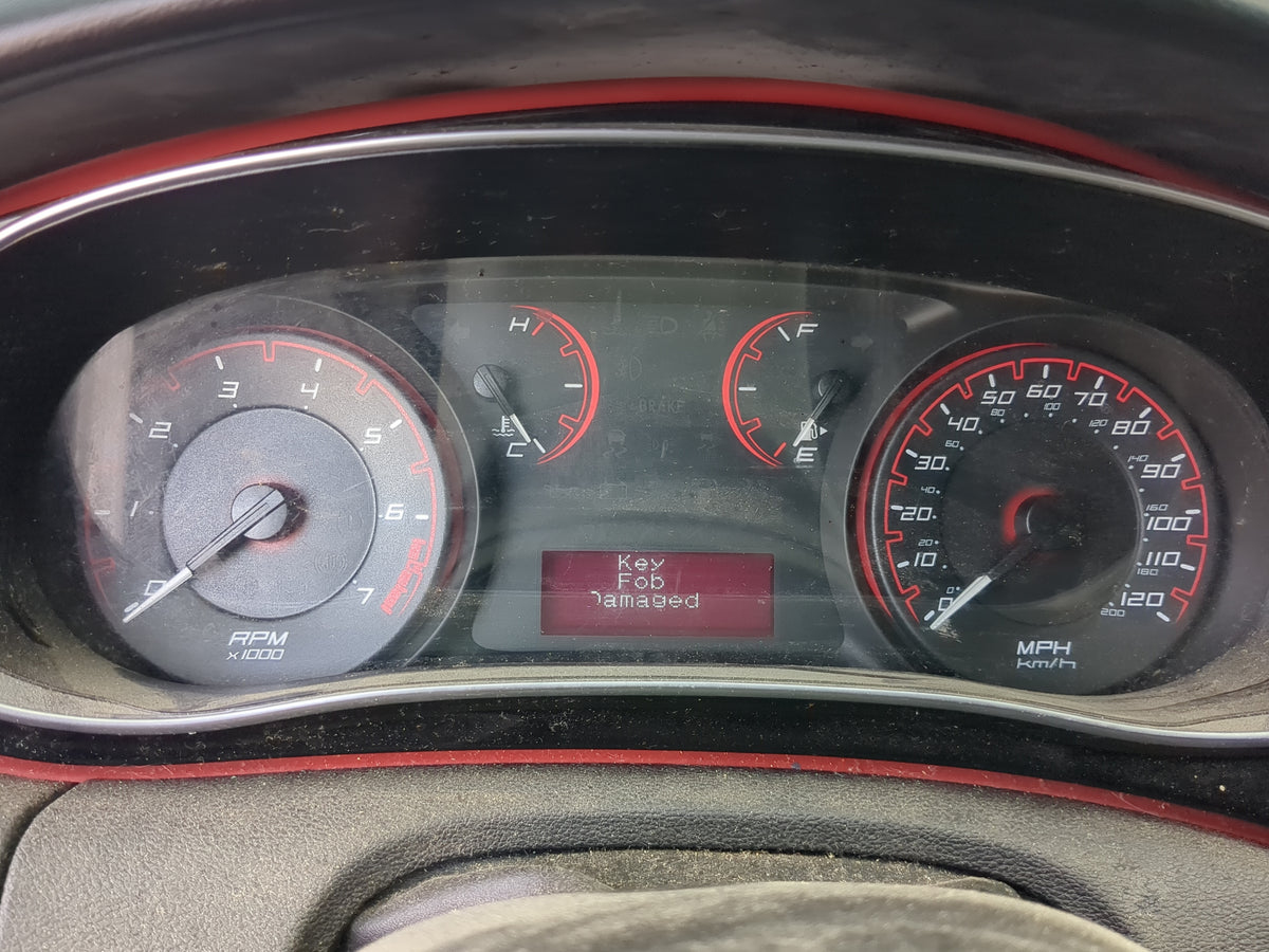 2013 Dodge Dart Instrument Cluster Speedometer Gauges Miles:120K Fits OEM Used Auto Parts - Oemusedautoparts1.com