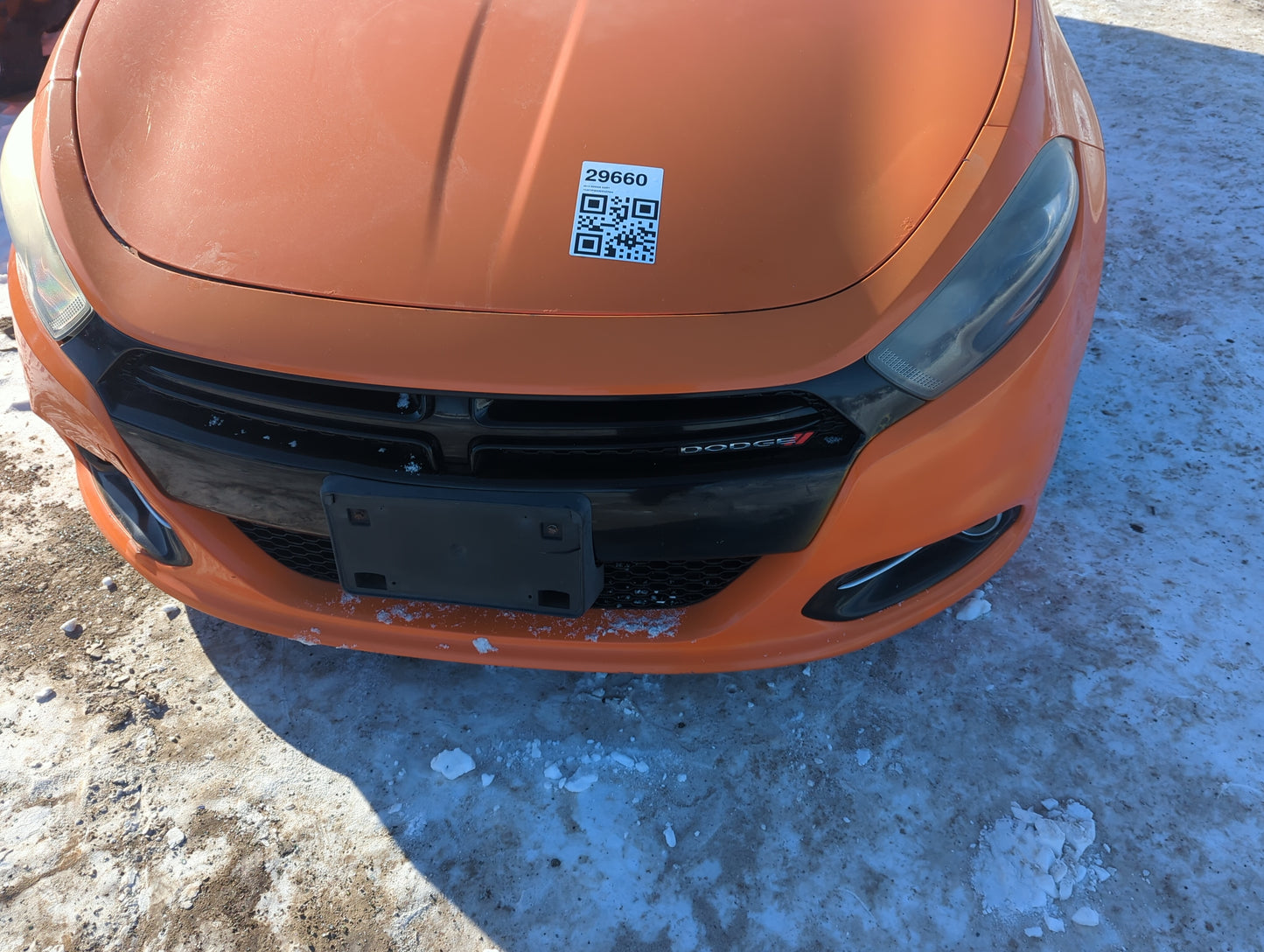2013-2016 Dodge Dart Front Bumper - Oem - Oemusedautoparts1.com