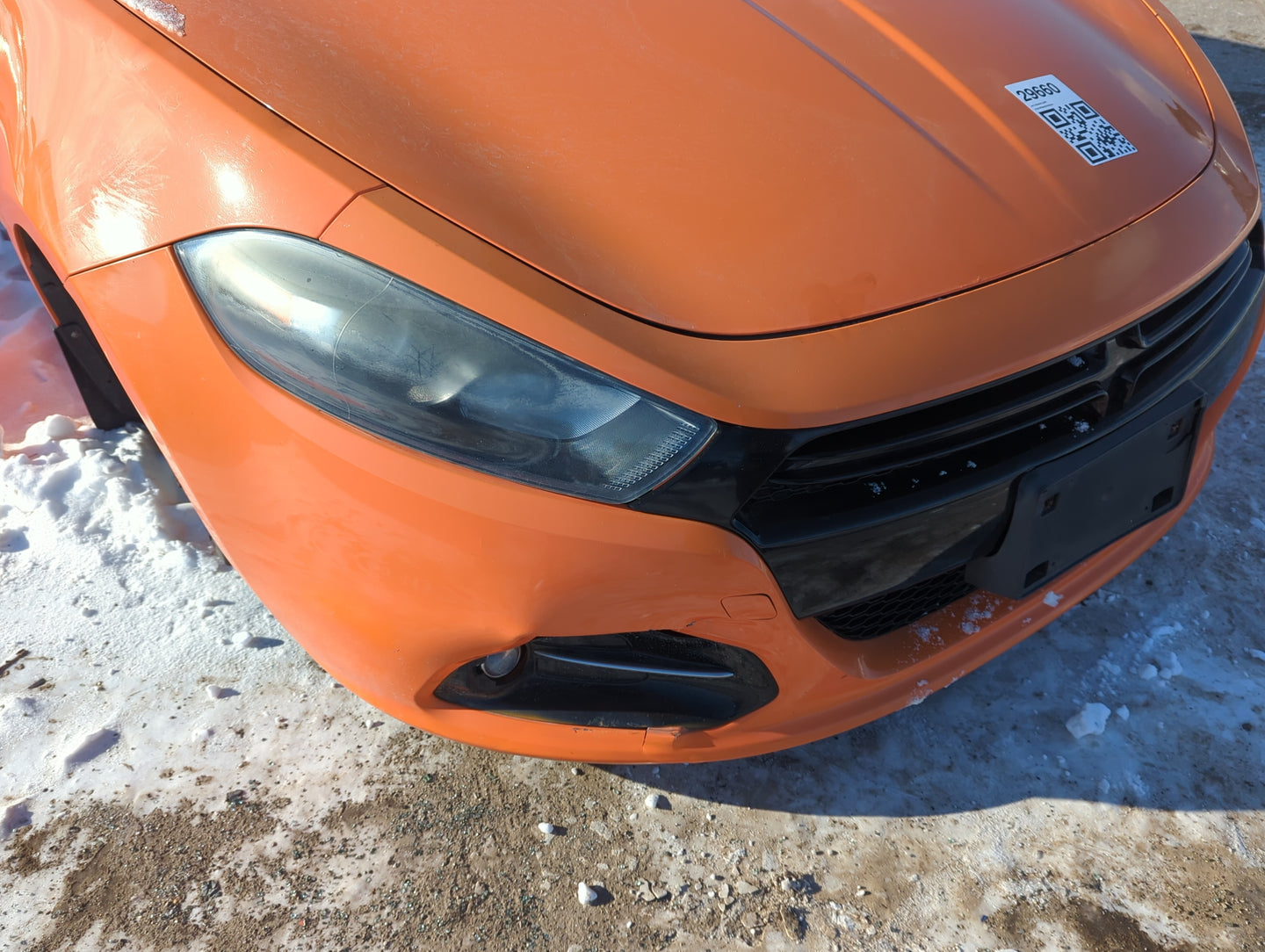 2013-2016 Dodge Dart Front Bumper - Oem - Oemusedautoparts1.com