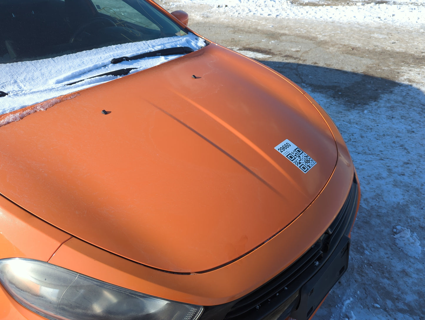 2013-2016 Dodge Dart Hood Oem 1322297 - Oemusedautoparts1.com