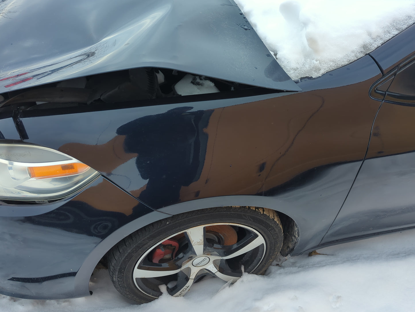 2013-2016 Dodge Dart Driver Fender 1355317 - Oemusedautoparts1.com