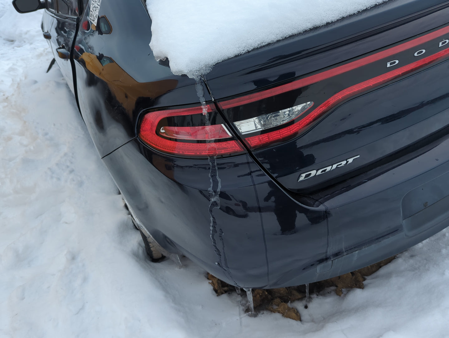 2013-2016 Dodge Dart Rear Bumper Assembly Oem 1355346 - Oemusedautoparts1.com