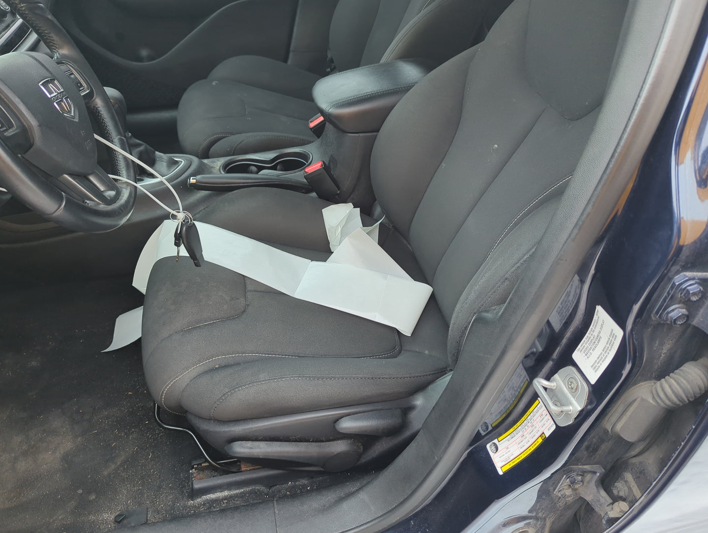 2013-2016 Dodge Dart Driver Front Seat Oem - Oemusedautoparts1.com