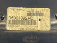 2013 Dodge Dart Instrument Cluster Speedometer Gauges P/N:05091892AC Fits OEM Used Auto Parts - Oemusedautoparts1.com