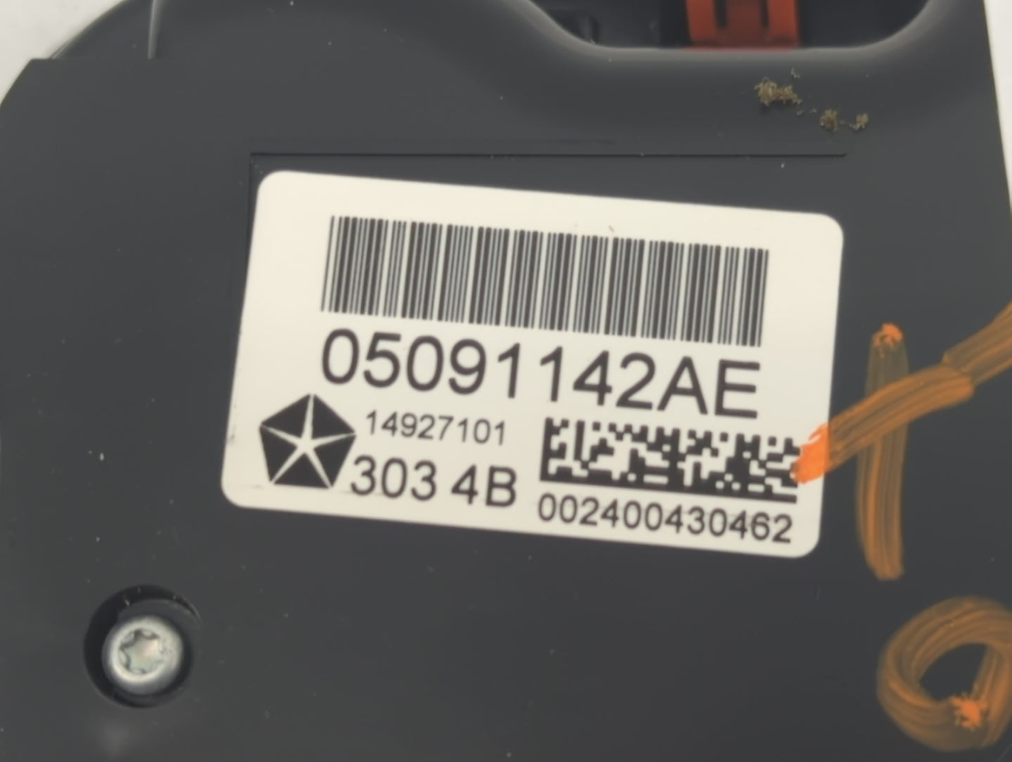 2013-2016 Dodge Dart Climate Control Module Temperature AC/Heater Replacement P/N:05091142AE Fits Fits 2013 2014 2015 2016 O