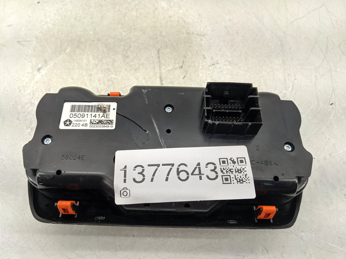 2013-2016 Dodge Dart Climate Control Module Temperature AC/Heater Replacement P/N:05091141AE Fits Fits 2013 2014 2015 2016 O