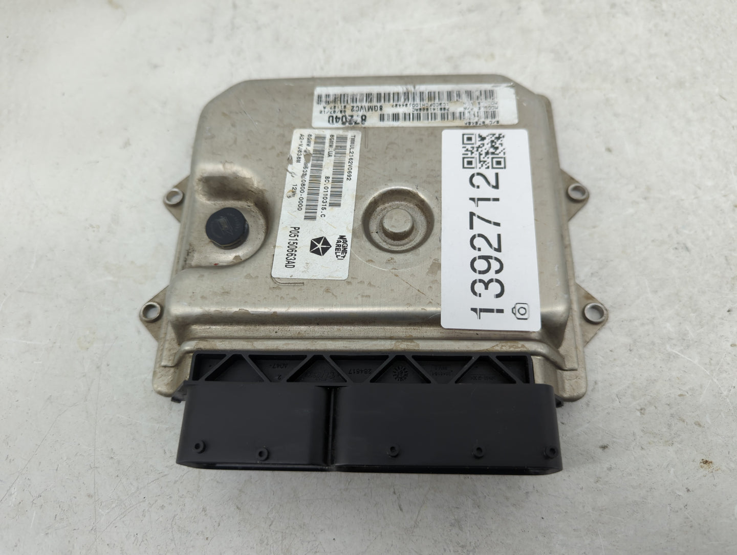 2013 Dodge Dart PCM Engine Control Computer ECU ECM PCU OEM P/N:P05150663AD Fits OEM Used Auto Parts - Oemusedautoparts1.com