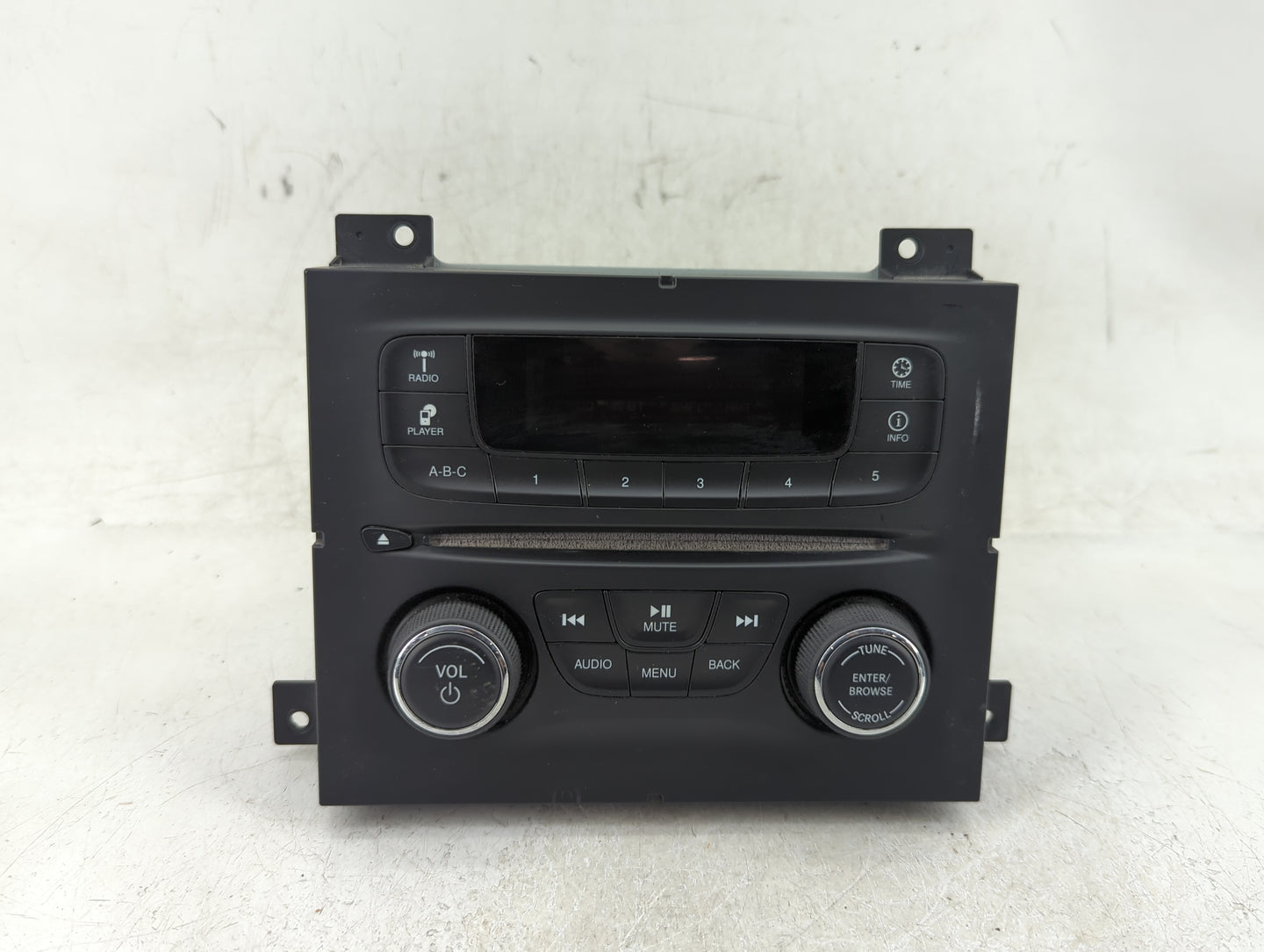 2013-2014 Dodge Dart Radio AM FM Cd Player Receiver Replacement P/N:04692355AF Fits Fits 2013 2014 OEM Used Auto Parts - Oem