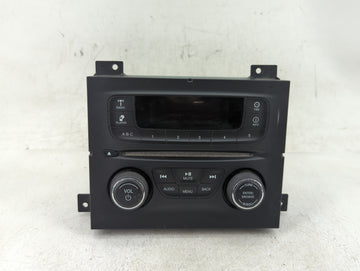 2013-2014 Dodge Dart Radio AM FM Cd Player Receiver Replacement P/N:04692355AF Fits Fits 2013 2014 OEM Used Auto Parts - Oem