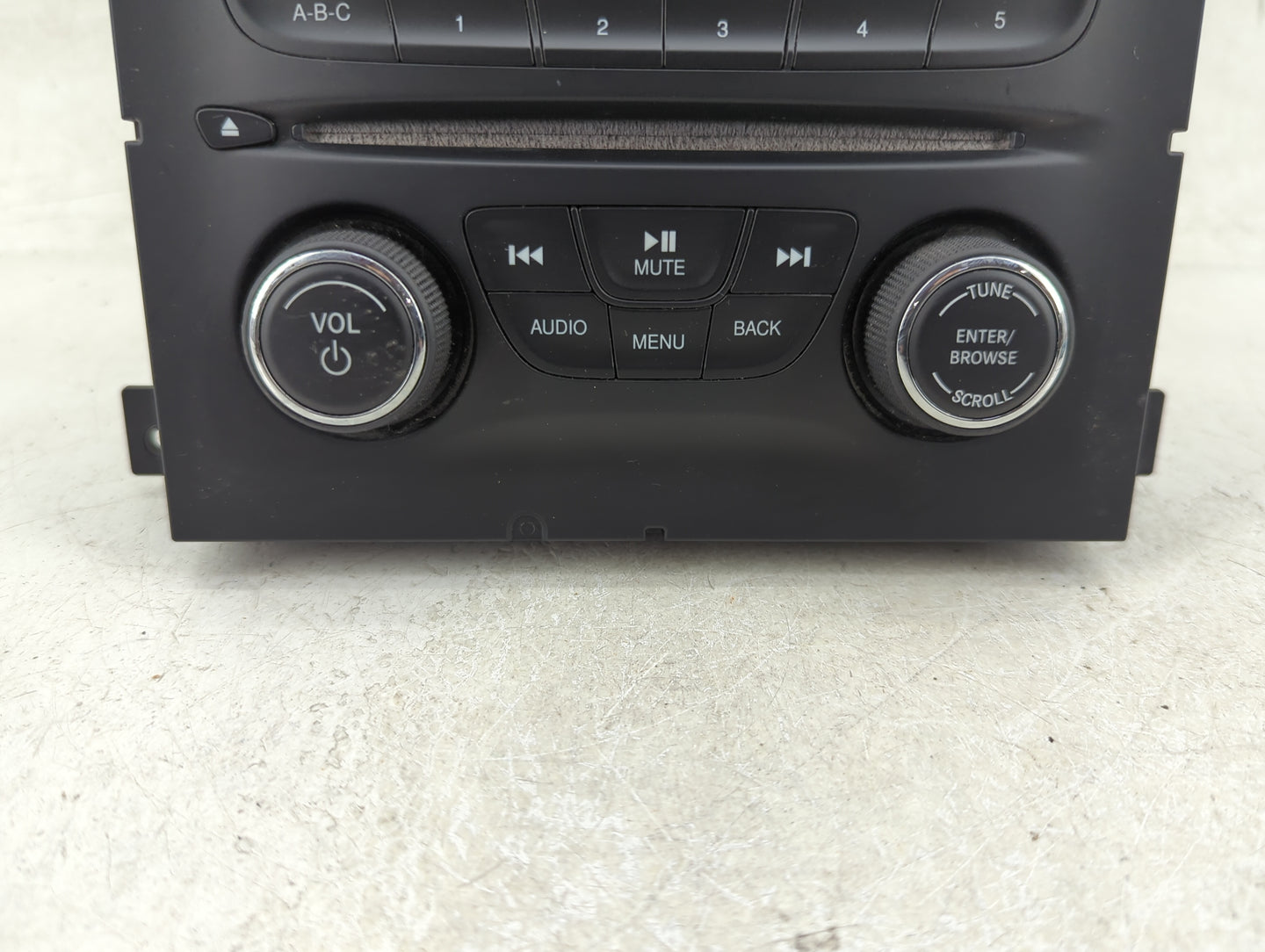 2013-2014 Dodge Dart Radio AM FM Cd Player Receiver Replacement P/N:04692355AF Fits Fits 2013 2014 OEM Used Auto Parts - Oem