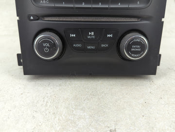 2013-2014 Dodge Dart Radio AM FM Cd Player Receiver Replacement P/N:04692355AF Fits Fits 2013 2014 OEM Used Auto Parts