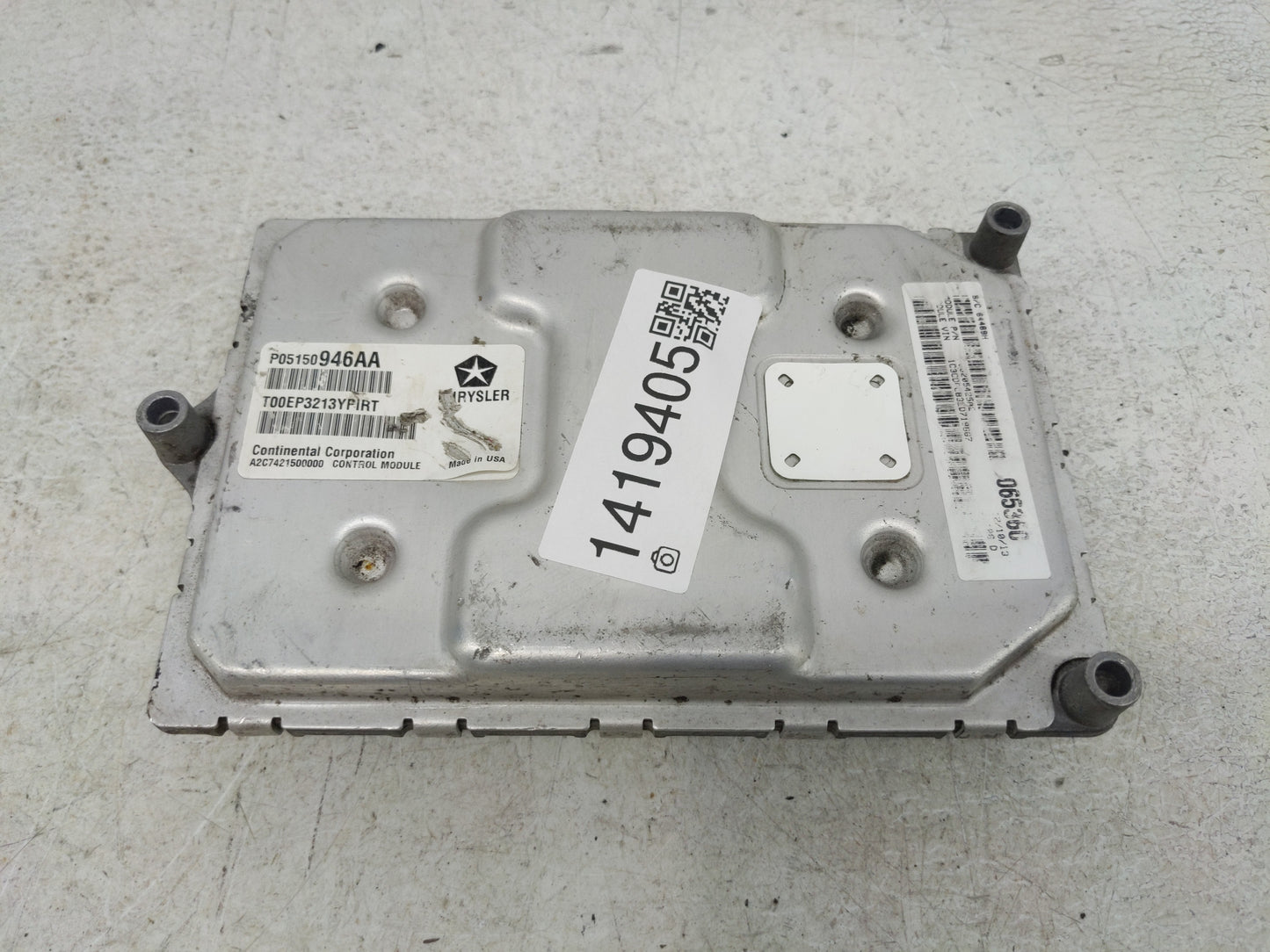 2013 Dodge Dart PCM Engine Control Computer ECU ECM PCU OEM P/N:P05150946AA Fits OEM Used Auto Parts - Oemusedautoparts1.com