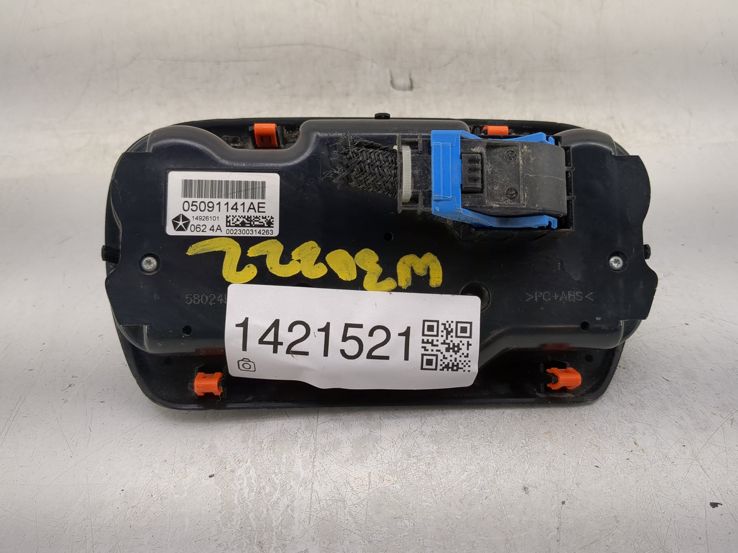2013-2016 Dodge Dart Climate Control Module Temperature AC/Heater Replacement P/N:05091141AE Fits Fits 2013 2014 2015 2016 O