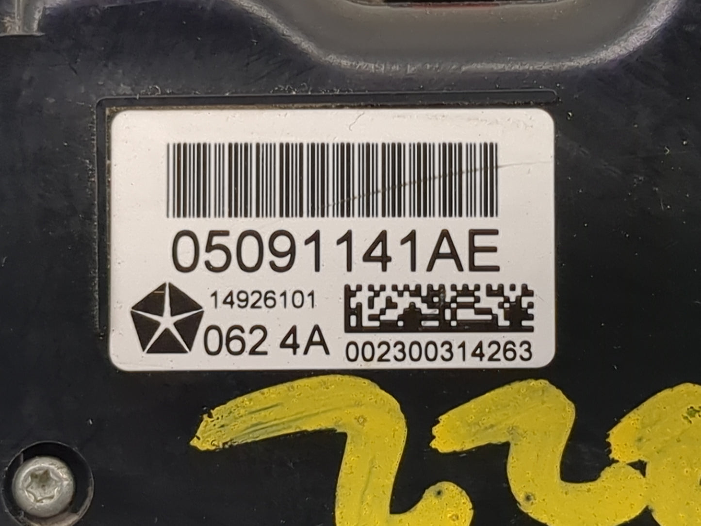 2013-2016 Dodge Dart Climate Control Module Temperature AC/Heater Replacement P/N:05091141AE Fits Fits 2013 2014 2015 2016 O
