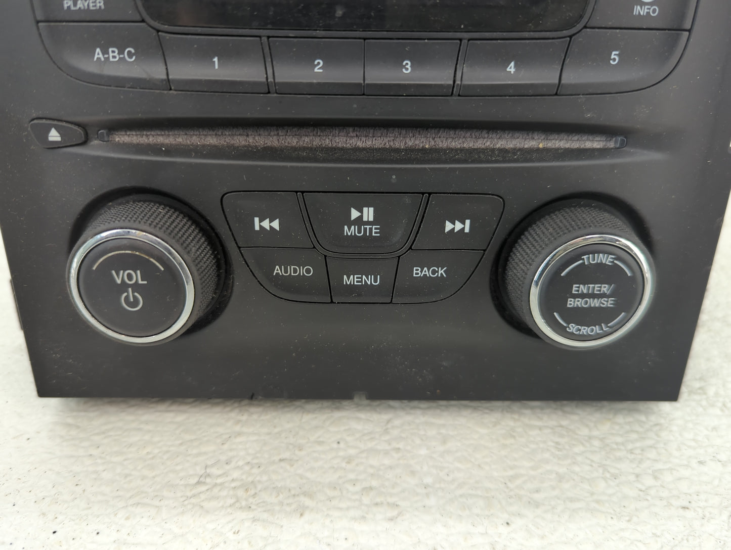2013-2014 Dodge Dart Radio AM FM Cd Player Receiver Replacement P/N:04692355AG 04692355AF Fits Fits 2013 2014 OEM Used Auto 