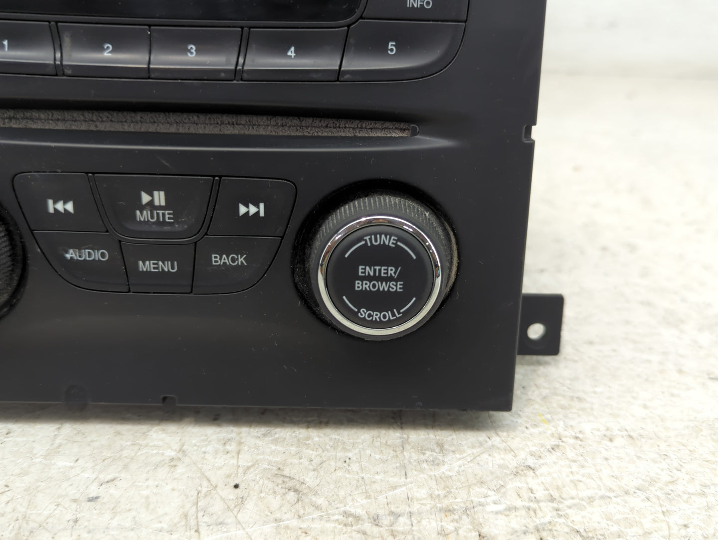 2013-2014 Dodge Dart Radio AM FM Cd Player Receiver Replacement P/N:04692355AF Fits Fits 2013 2014 OEM Used Auto Parts - Oem