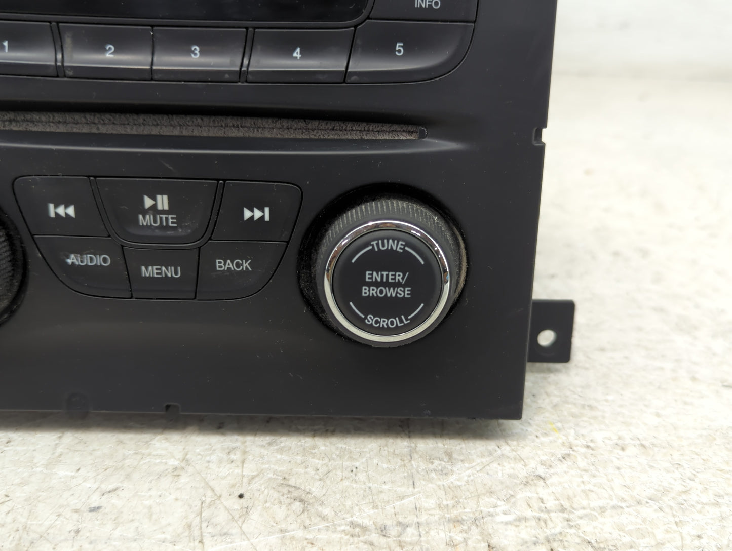 2013-2014 Dodge Dart Radio AM FM Cd Player Receiver Replacement P/N:04692355AF Fits Fits 2013 2014 OEM Used Auto Parts - Oem