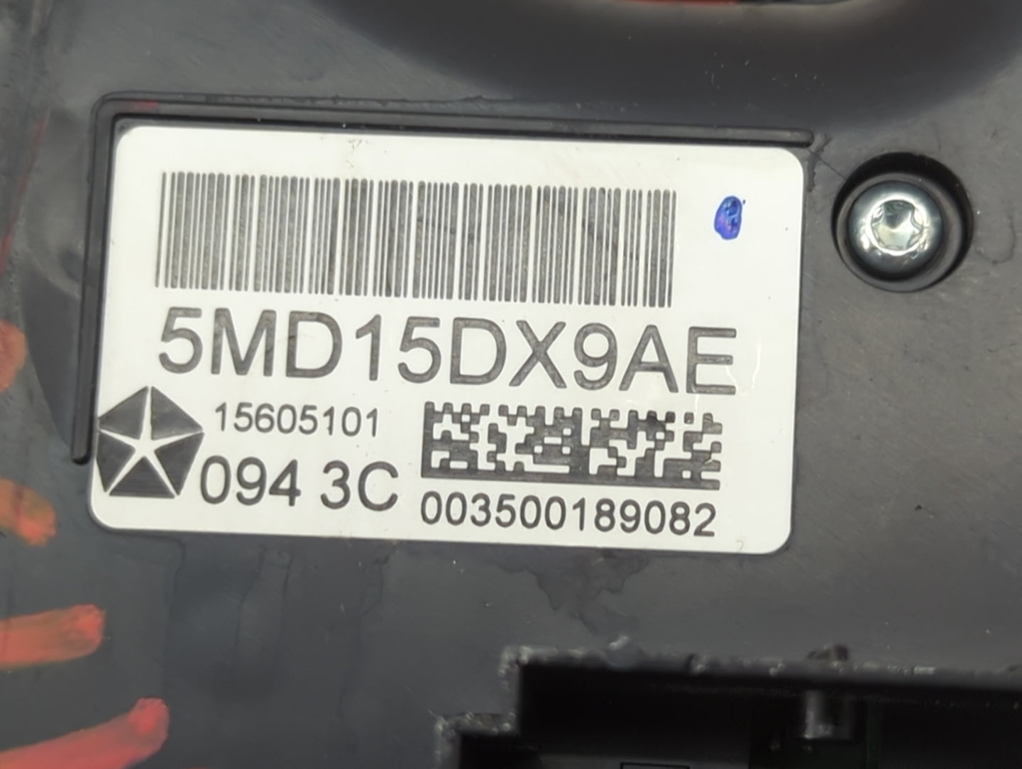 2013-2016 Dodge Dart Climate Control Module Temperature AC/Heater Replacement P/N:5MD15DX9AE 15605101 Fits OEM Used Auto Par