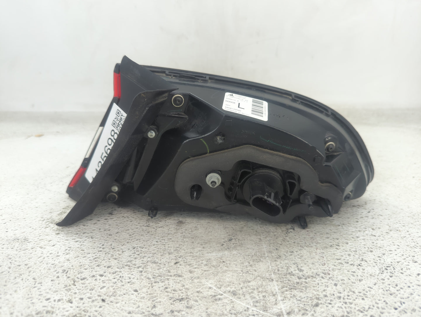 2013-2016 Dodge Dart Tail Light Assembly Driver Left OEM P/N:68081395AE F00HTC401503 Fits Fits 2013 2014 2015 2016 OEM Used 