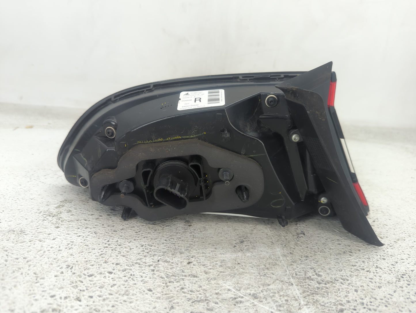 2013-2016 Dodge Dart Tail Light Assembly Passenger Right OEM P/N:68081394AE Fits Fits 2013 2014 2015 2016 OEM Used Auto Part