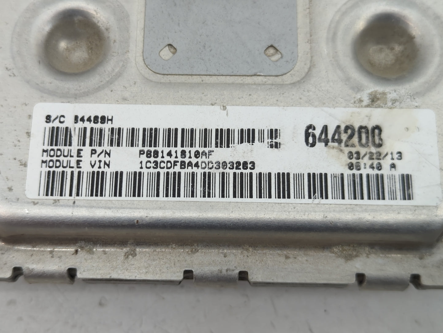 2013 Dodge Dart PCM Engine Control Computer ECU ECM PCU OEM P/N:P05150688AD P68141810AF Fits OEM Used Auto Parts - Oemusedau